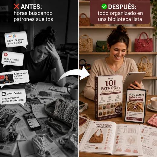 Busqueda de patrones sueltos en internet organizada en una coleccion