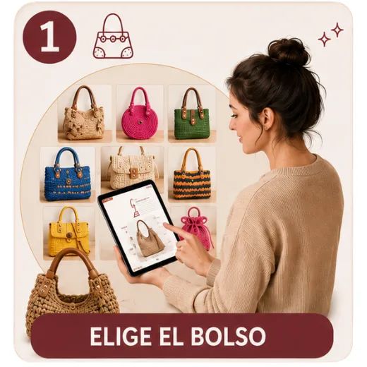 Paso 1 - elige el bolso